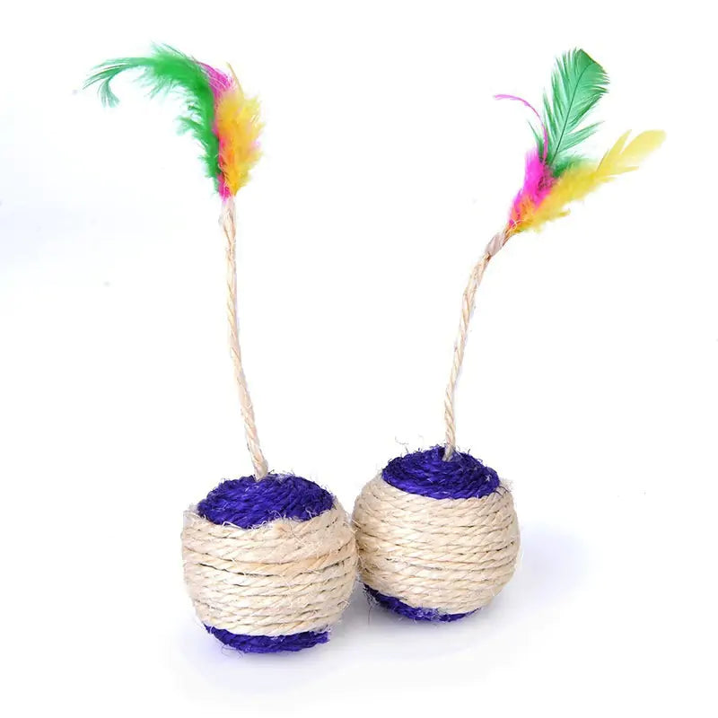 Cat Scratching Ball Toy - Endless Entertainment for Your Feline Friend