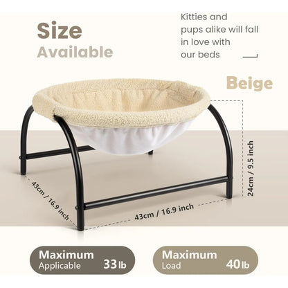 Detachable Pet Hammock Bed: Elevated Comfort for Your Furry Friend