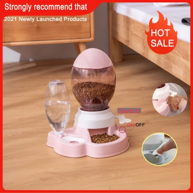 Deluxe Pet Feeding Station - 4 Styles Premium Pet Bowl Collection