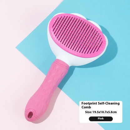 Pet Hair Removal Comb - Gentle Grooming for a Healthy Cat Coat