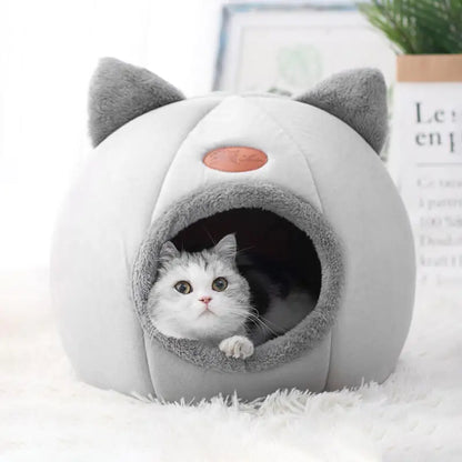 Plush Pet Sanctuary - Premium Cat Sleeping Pod