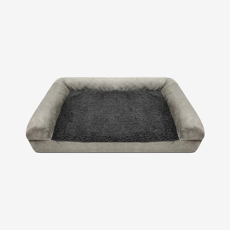 Pet Cotton Fleece Waterproof Kennel - Premium Fleece Comfort