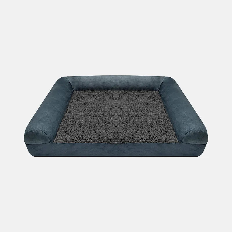 Pet Cotton Fleece Waterproof Kennel - Premium Fleece Comfort