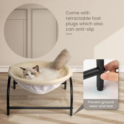 Detachable Pet Hammock Bed: Elevated Comfort for Your Furry Friend