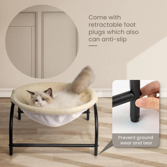 Detachable Pet Hammock Bed: Elevated Comfort for Your Furry Friend