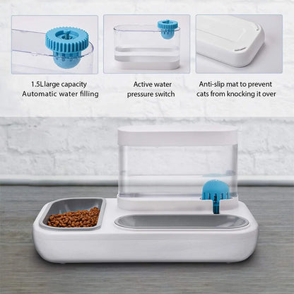 Deluxe Pet Feeding Station - 4 Styles Premium Pet Bowl Collection