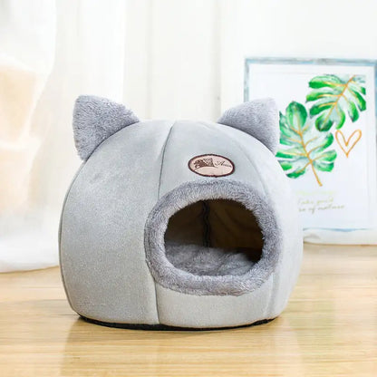 Plush Pet Sanctuary - Premium Cat Sleeping Pod