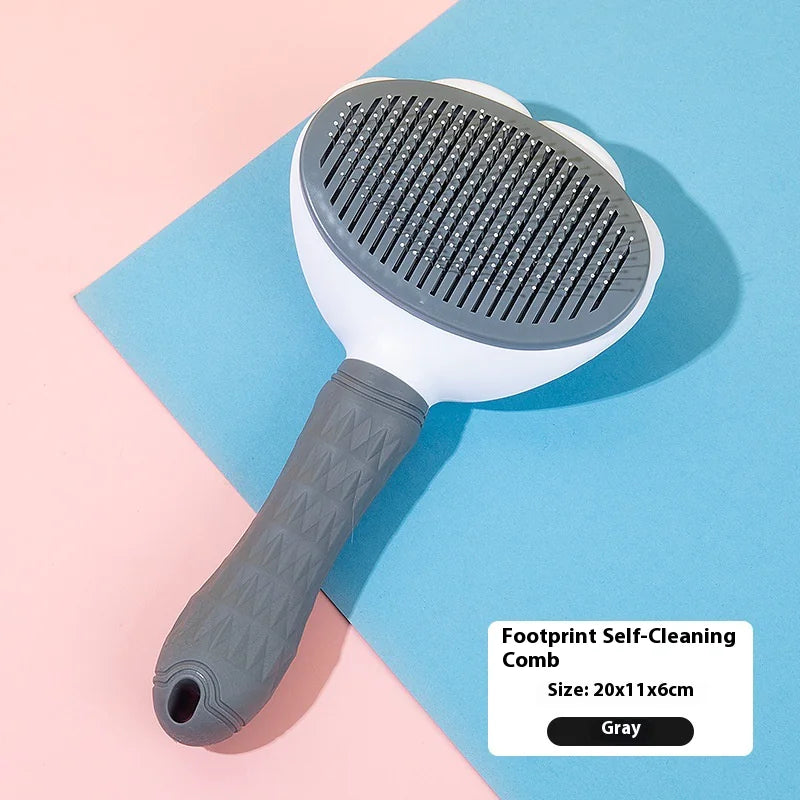 Pet Hair Removal Comb - Gentle Grooming for a Healthy Cat Coat