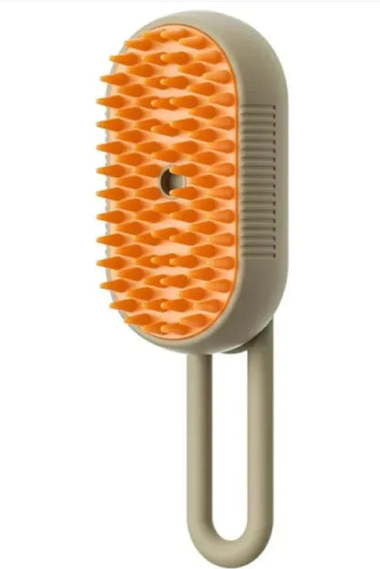 3-in-1 Electric Steam Pet Grooming Brush - Spa-Quality Home Grooming